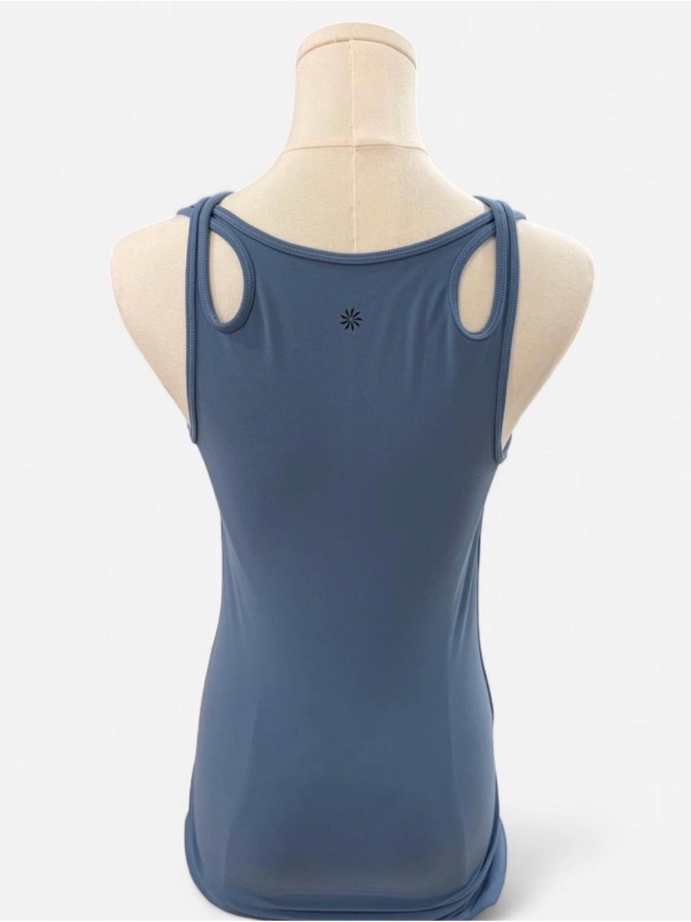 Athleta Slate Blue Double-Strap Tank